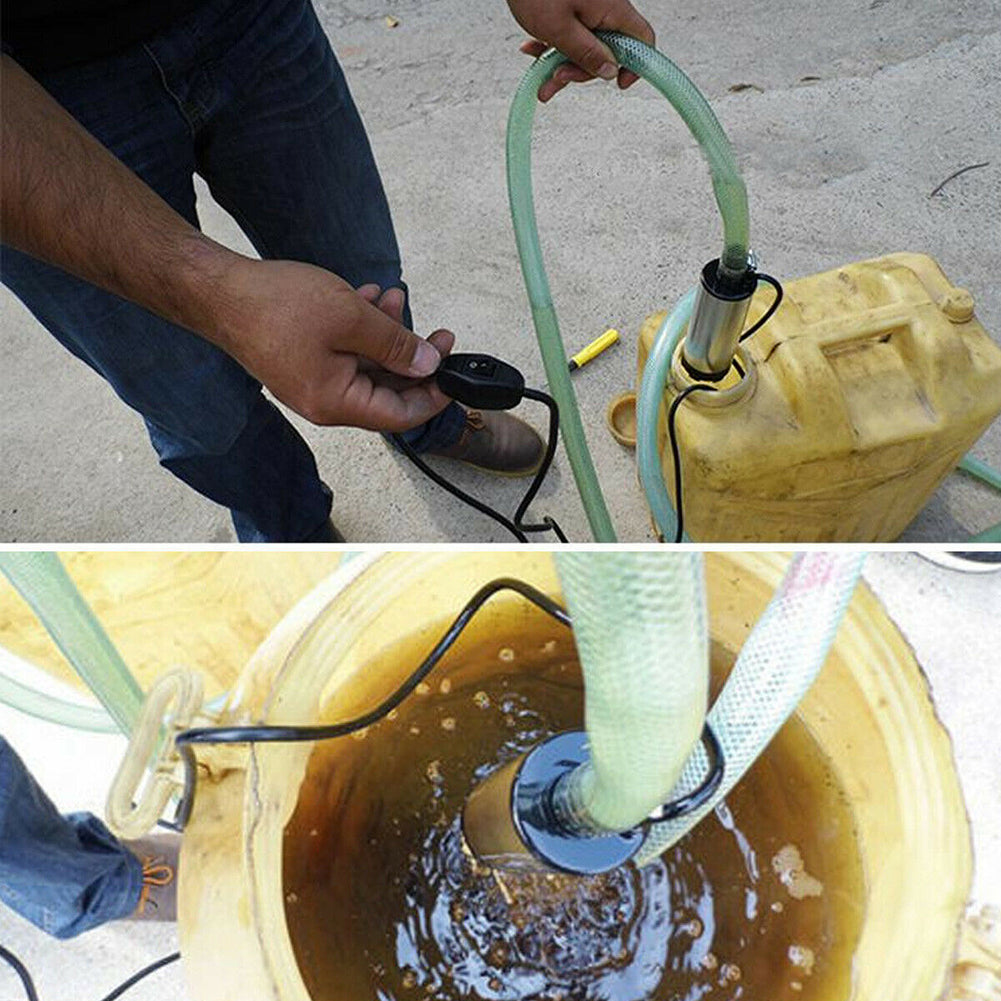 Pompa electrica pentru transfer combustibil, apa si ulei
