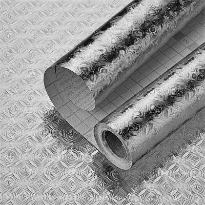 Folie de aluminiu autoadeziva bucatarie 60 cm x 500 cm - Oricare.ro