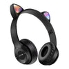 Casti Wireless cu model urechi de pisica, pliabile - Oricare.ro